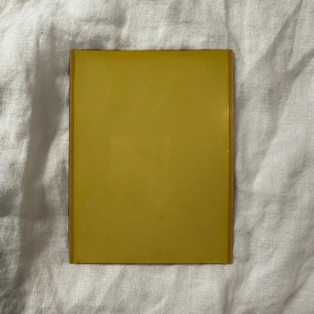 Yellow Picture Frame Sleeve Magnet for Refrigerator
